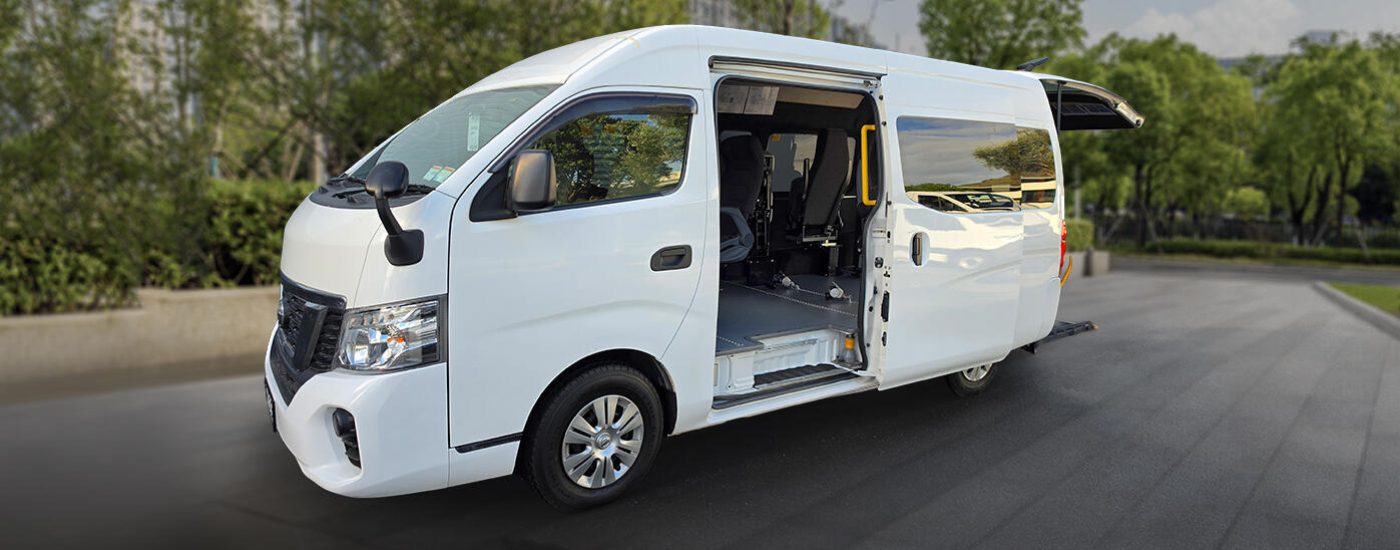 10 seater 2 wheelchair taxi fitout