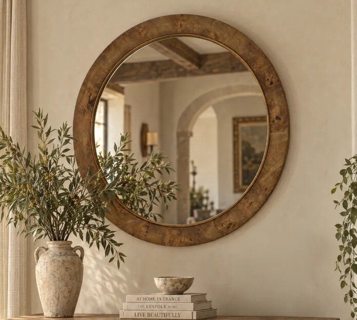 Burle Round Mirror