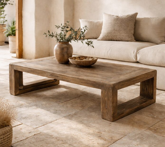 Photo of the Harvest Coffee Table - Reclaimed Elm