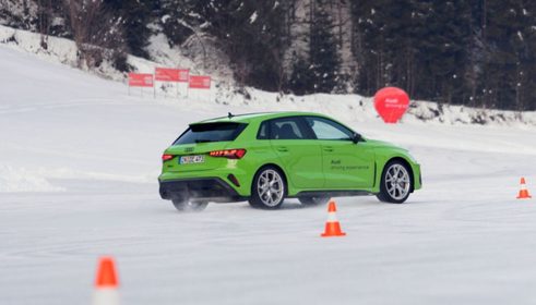 audi rs ice hero