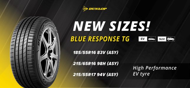 Banner Just landed Blue Response TG Sizes   AUG