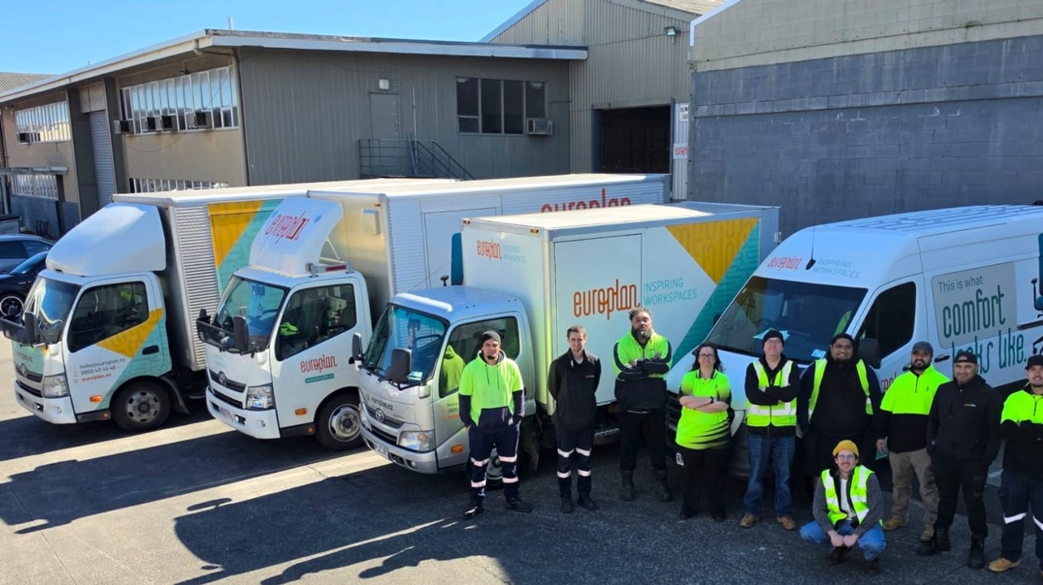Europlan About Us Installation Team