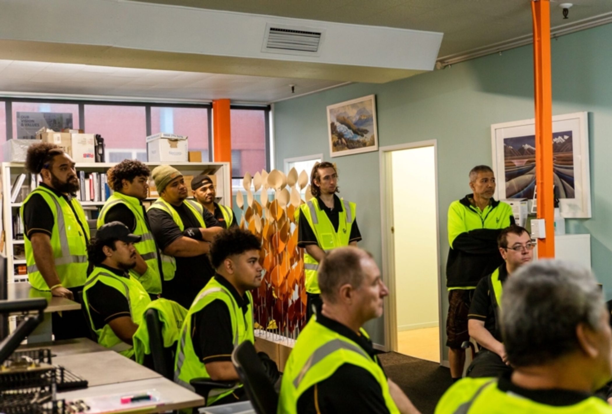 Europlan Warehouse Team Health Safety Meeting