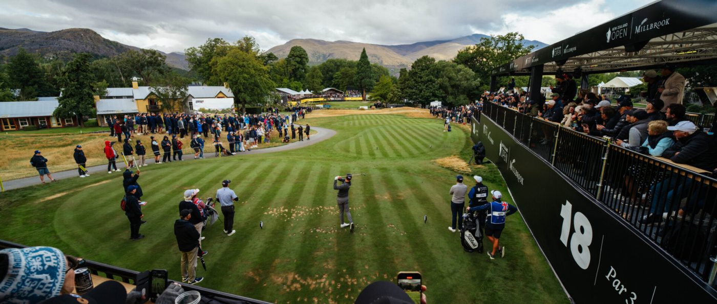 NZ Open SUNDAY LEADERS Hillier Ricky Robinson