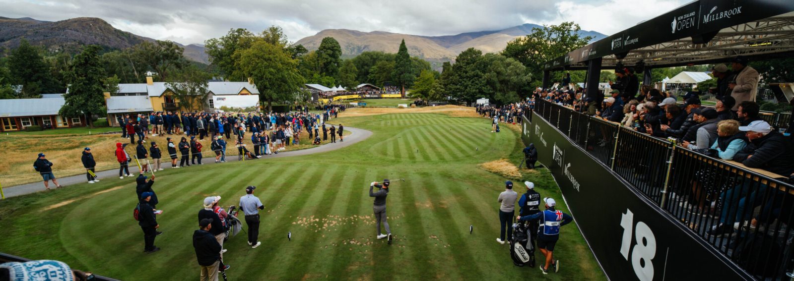 NZ Open  SUNDAY LEADERS Hillier Ricky Robinson  