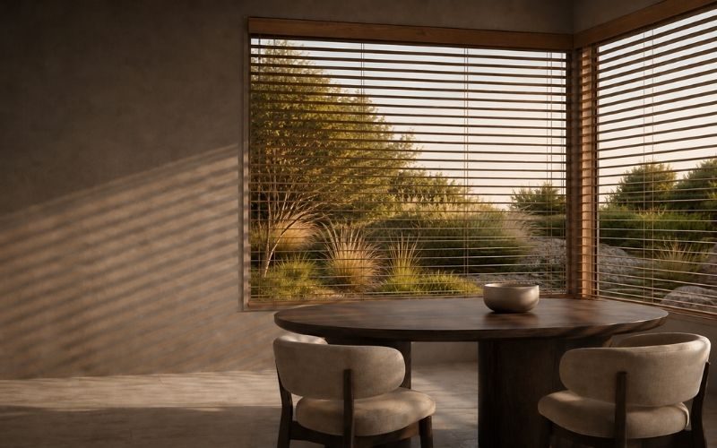 Venetian blinds in a Whangarei home