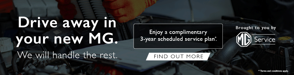 MG Complimentary 3-Year Service Plan